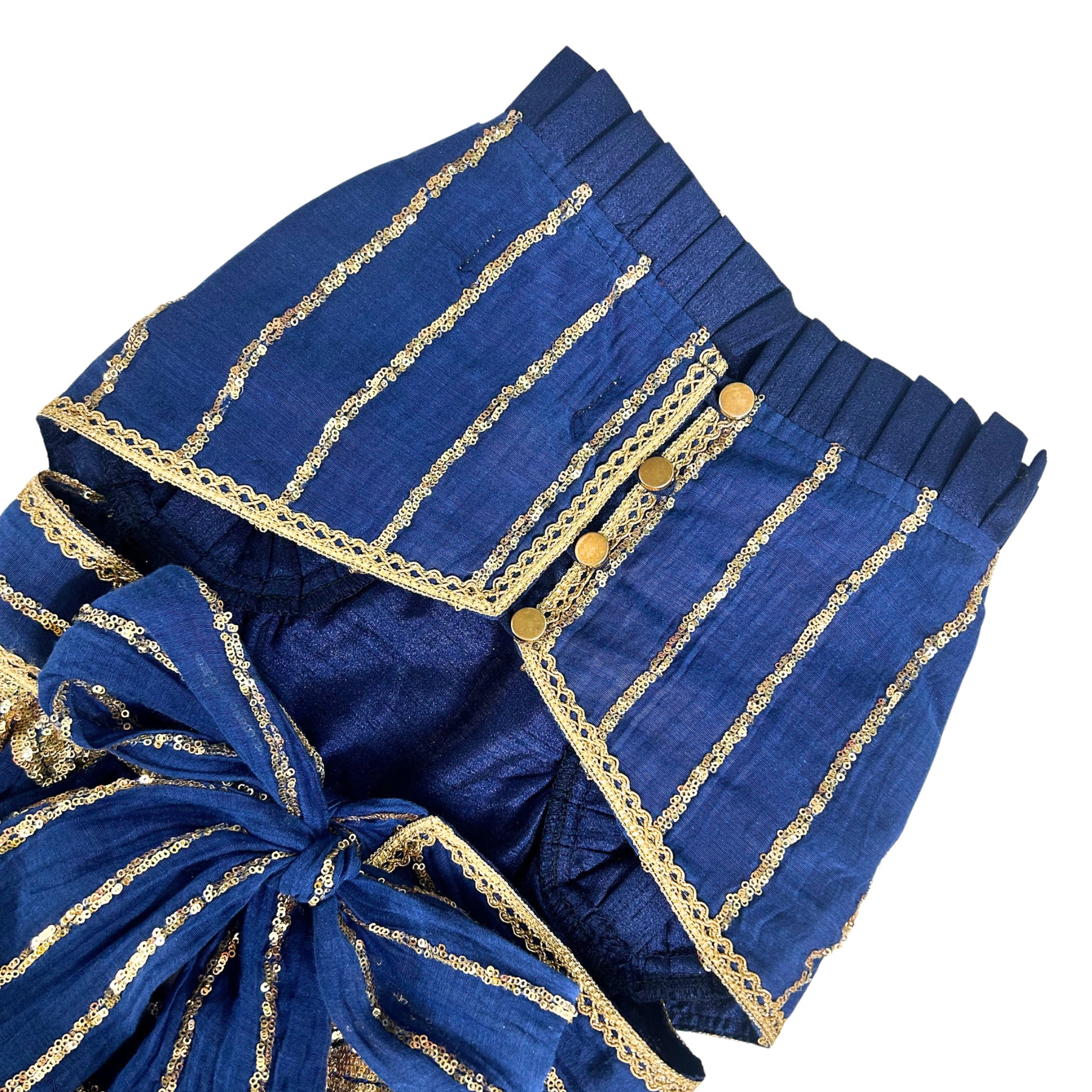 NAVY BLUE DILNOOR LEHENGA FOR DOGS AND CATS