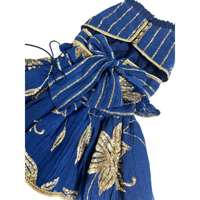 NAVY BLUE DILNOOR LEHENGA FOR DOGS AND CATS