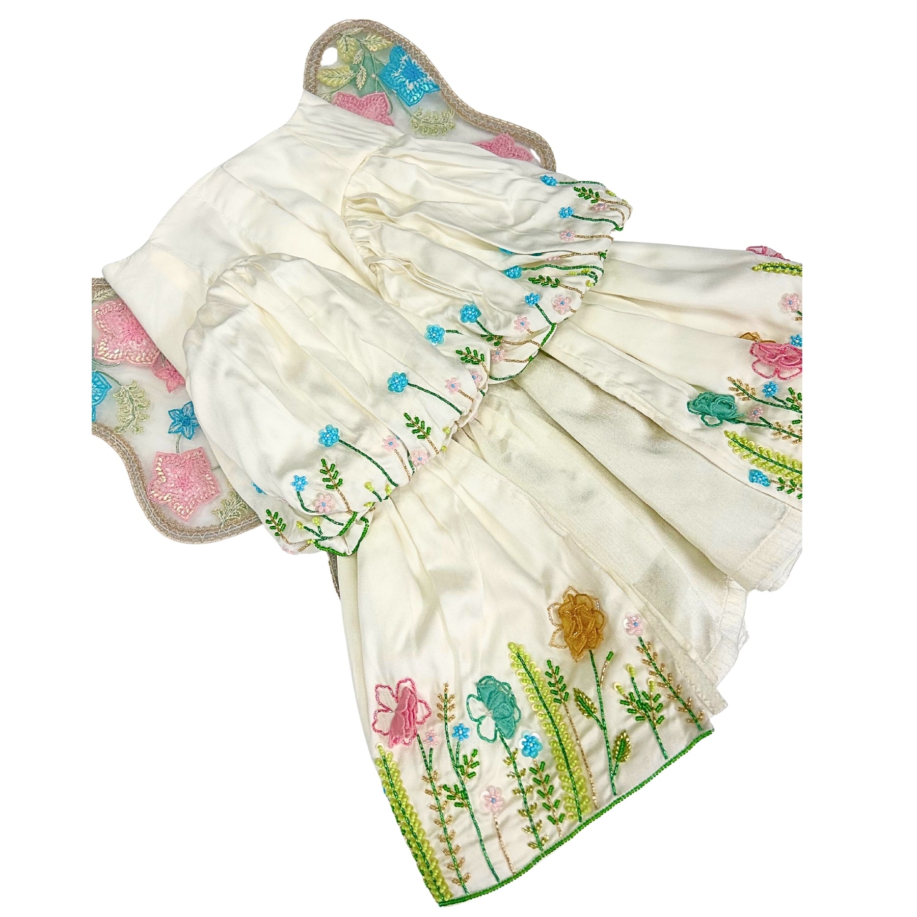 BLOOMING FLUTTER DRESS FOR DOGS AND CATS