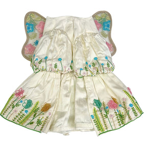 BLOOMING FLUTTER DRESS FOR DOGS AND CATS