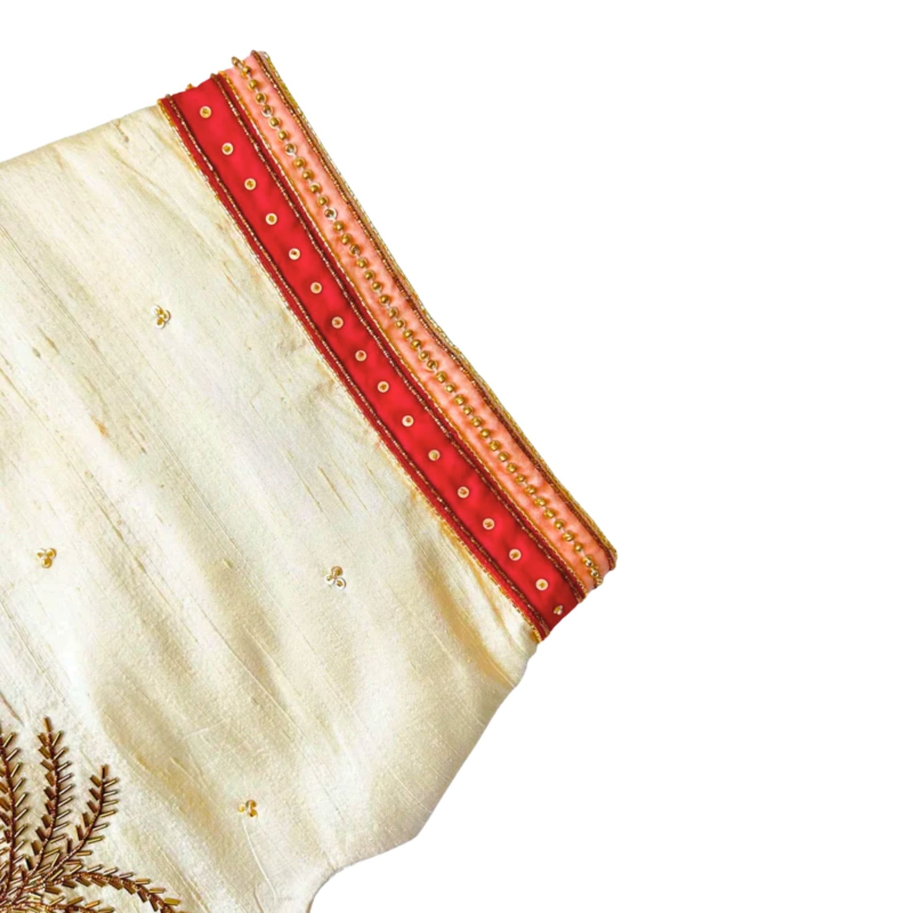 IVORY PALM HAND EMBROIDERED SHERWANI FOR DOGS AND CATS
