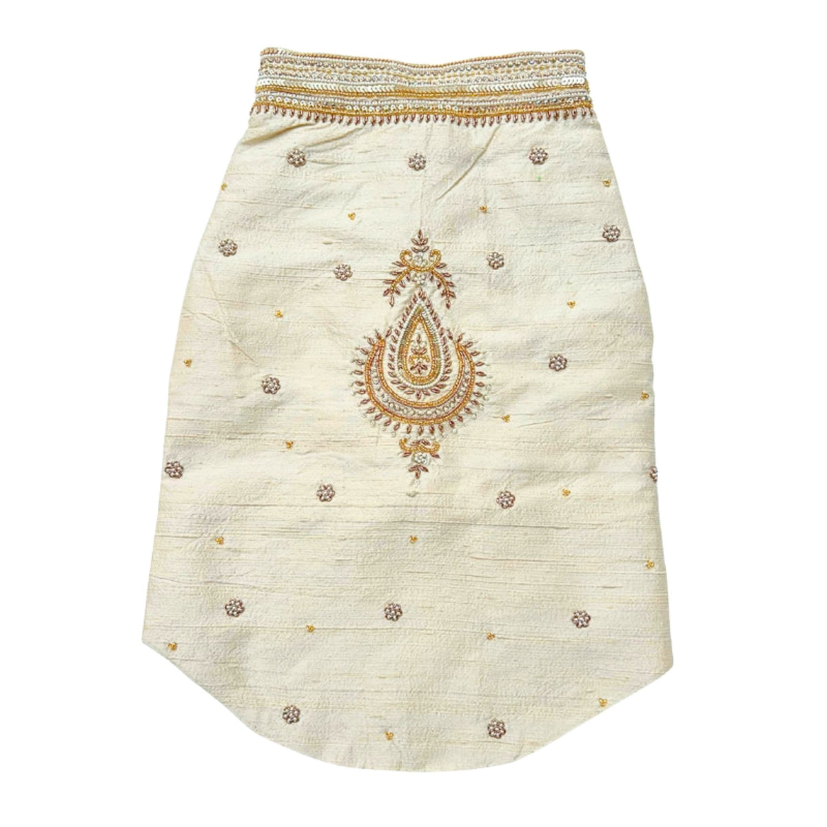 OFF-WHITE NOOR HAND EMBROIDERED SHERWANI FOR DOGS AND CATS