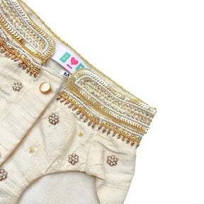 OFF-WHITE NOOR HAND EMBROIDERED SHERWANI FOR DOGS AND CATS