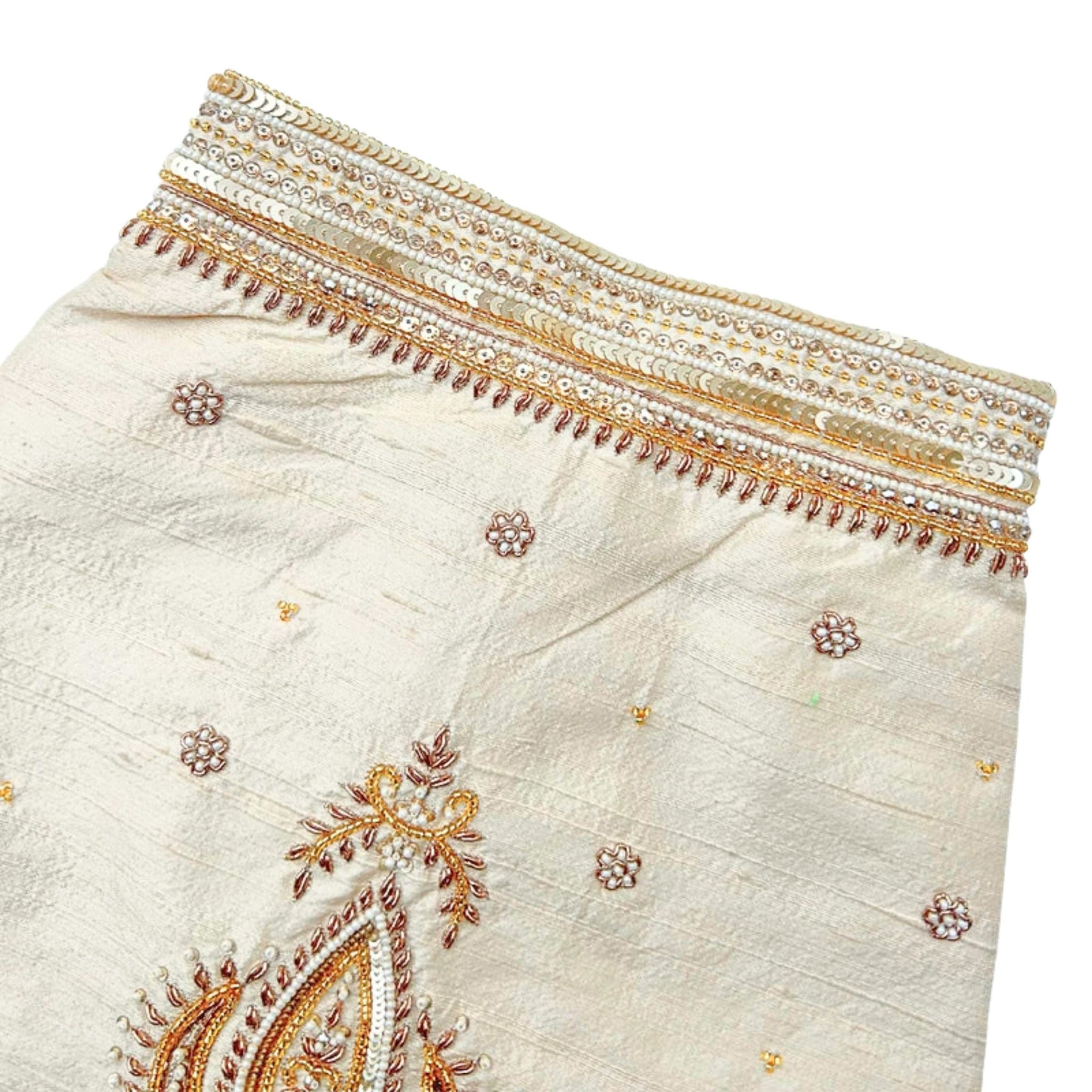 OFF-WHITE NOOR HAND EMBROIDERED SHERWANI FOR DOGS AND CATS