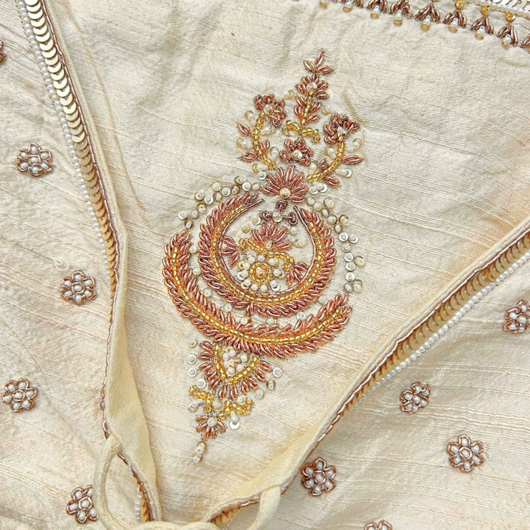 OFF-WHITE NOOR HAND EMBROIDERED ANARKALI FOR DOGS AND CATS
