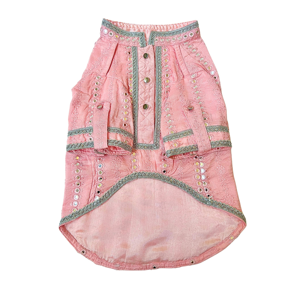 PINK MEHEFIL KURTA FOR DOGS AND CATS
