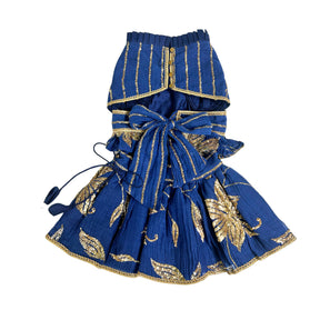 NAVY BLUE DILNOOR LEHENGA FOR DOGS AND CATS