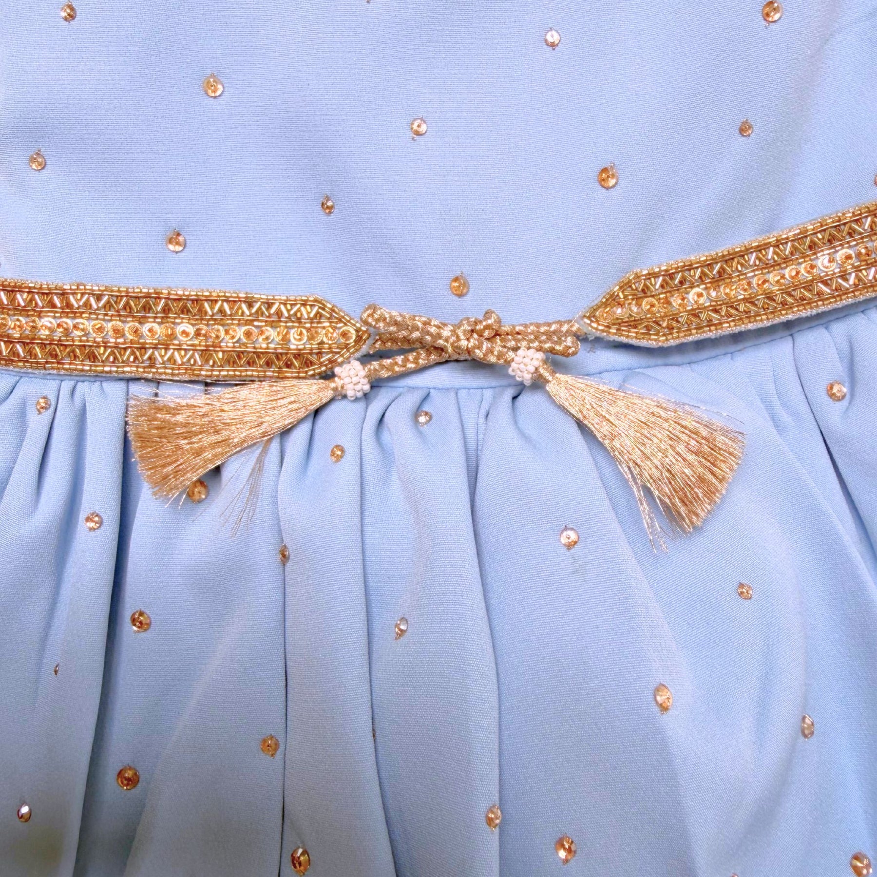 BLUE CRYSTAL MAJESTRY DRESS FOR DOGS AND CATS