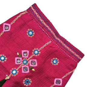 DARK MAGENTA KUTCH HAND EMBROIDERED SHERWANI FOR DOG AND CATS