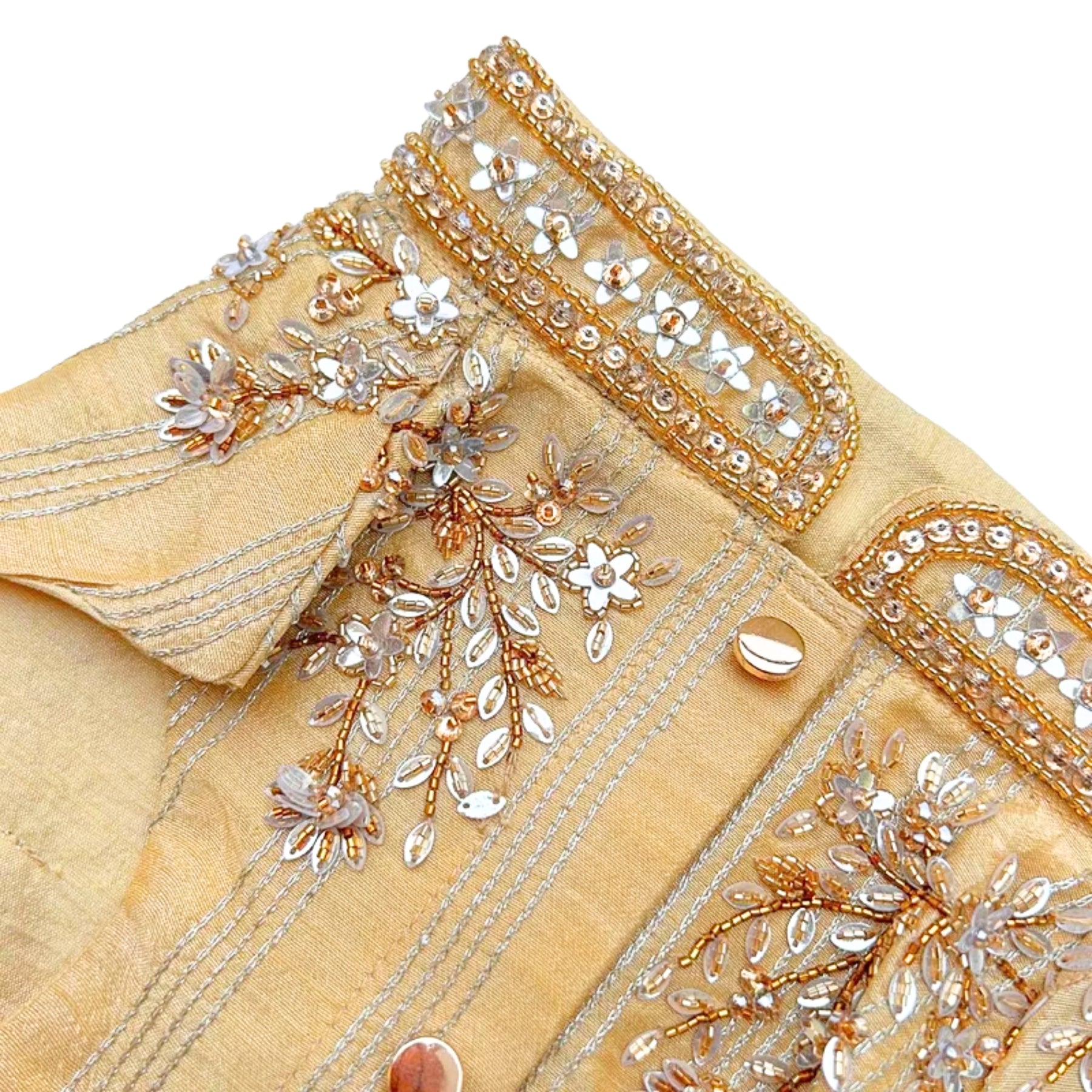 GOLDEN HOUR HAND EMBROIDERED SHERWANI FOR DOGS AND CATS