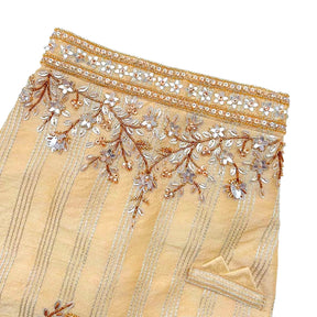 GOLDEN HOUR HAND EMBROIDERED SHERWANI FOR DOGS AND CATS