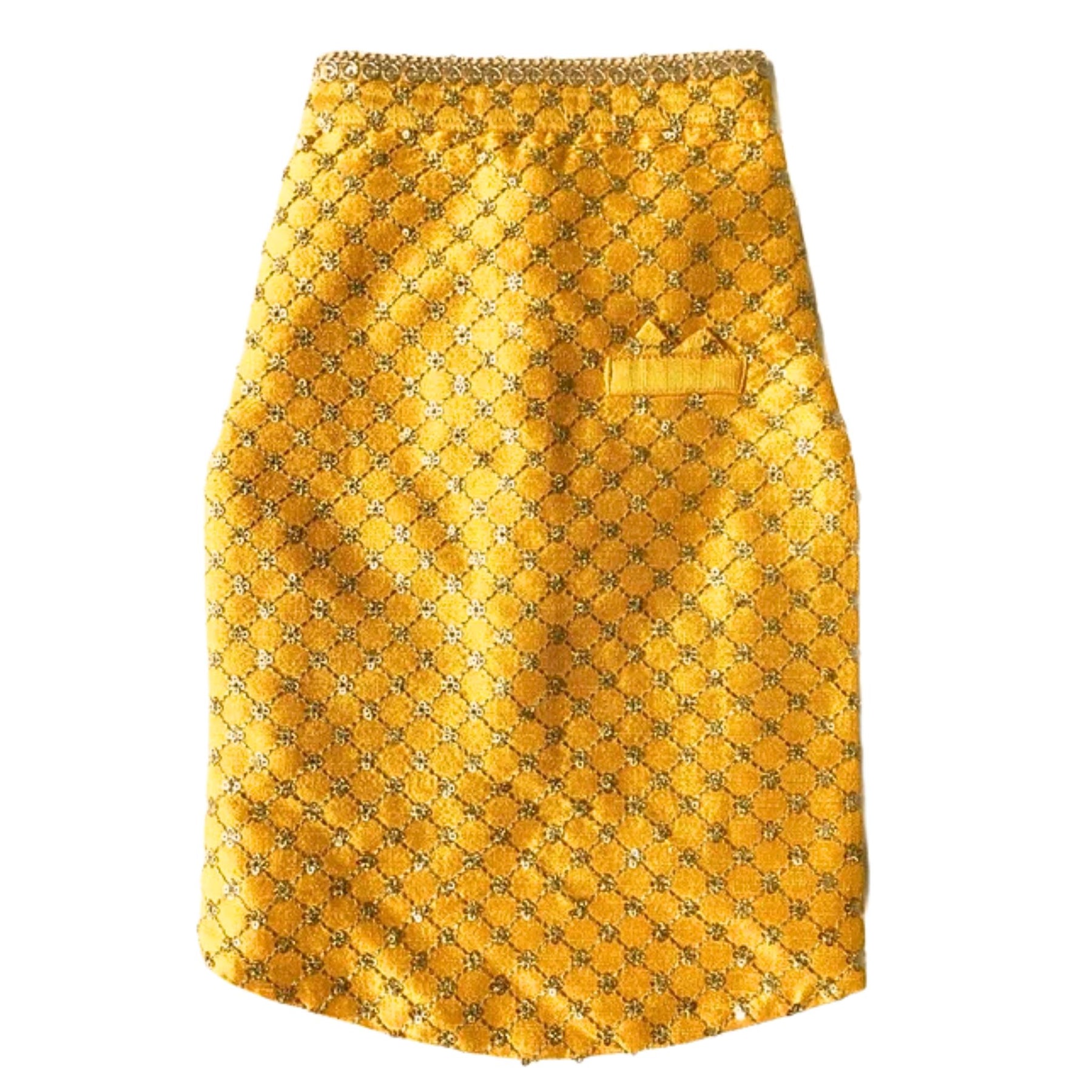 YELLOW GOLD DOG SHERWANI