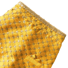 YELLOW GOLD DOG SHERWANI