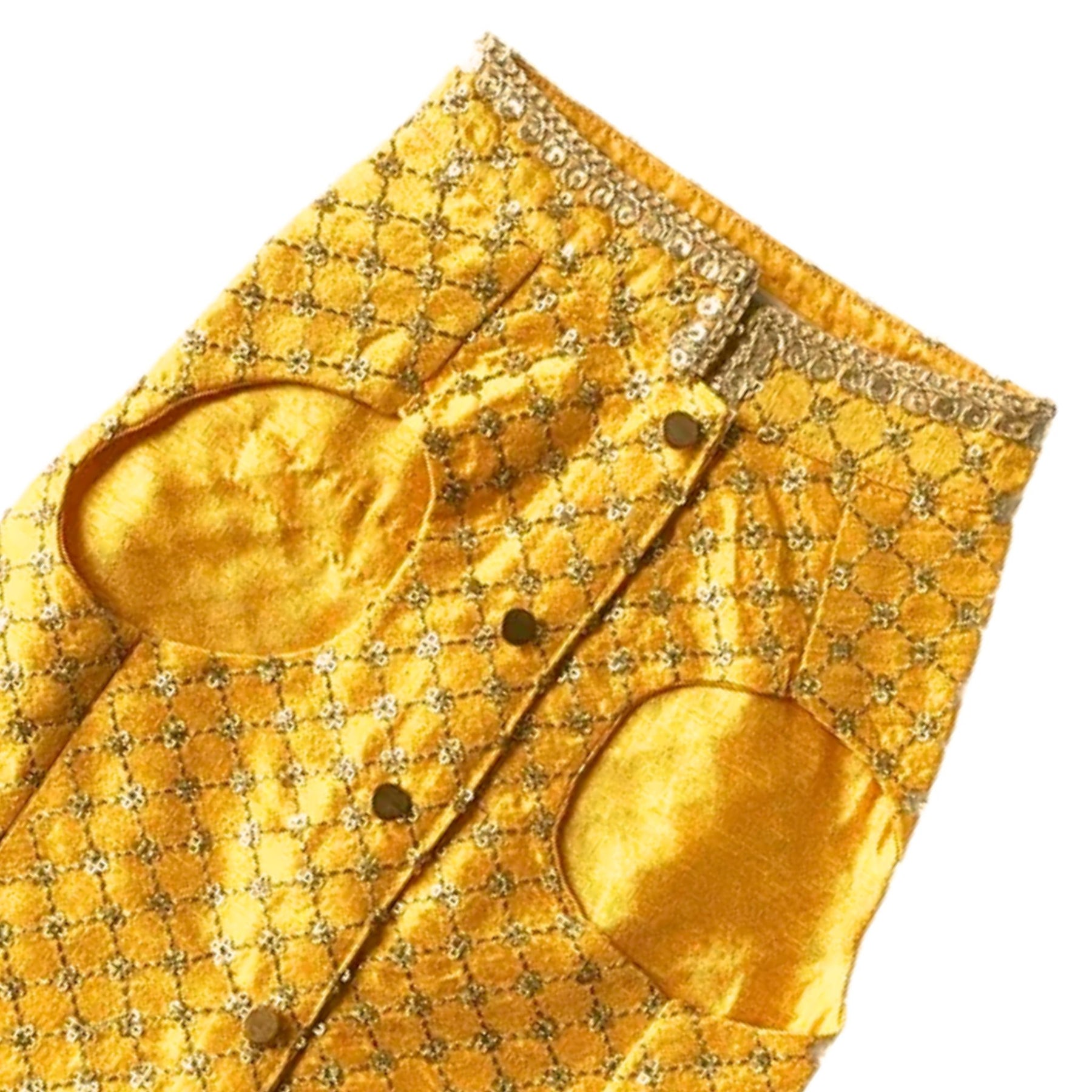 YELLOW GOLD DOG SHERWANI