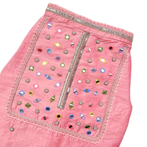 POWDER PINK COLOUR FLAKE WAISTCOAT FOR DOGS AND CATS