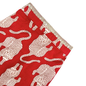 TIGER PRINT COTTON KURTA FOR DOGS AND CATS