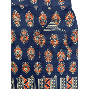 NEEL AJRAKH COTTON  KURTA FOR DOGS AND CATS