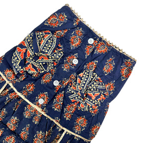 NEEL AJRAKH DOG ANARKALI FOR DOGS AND CATS