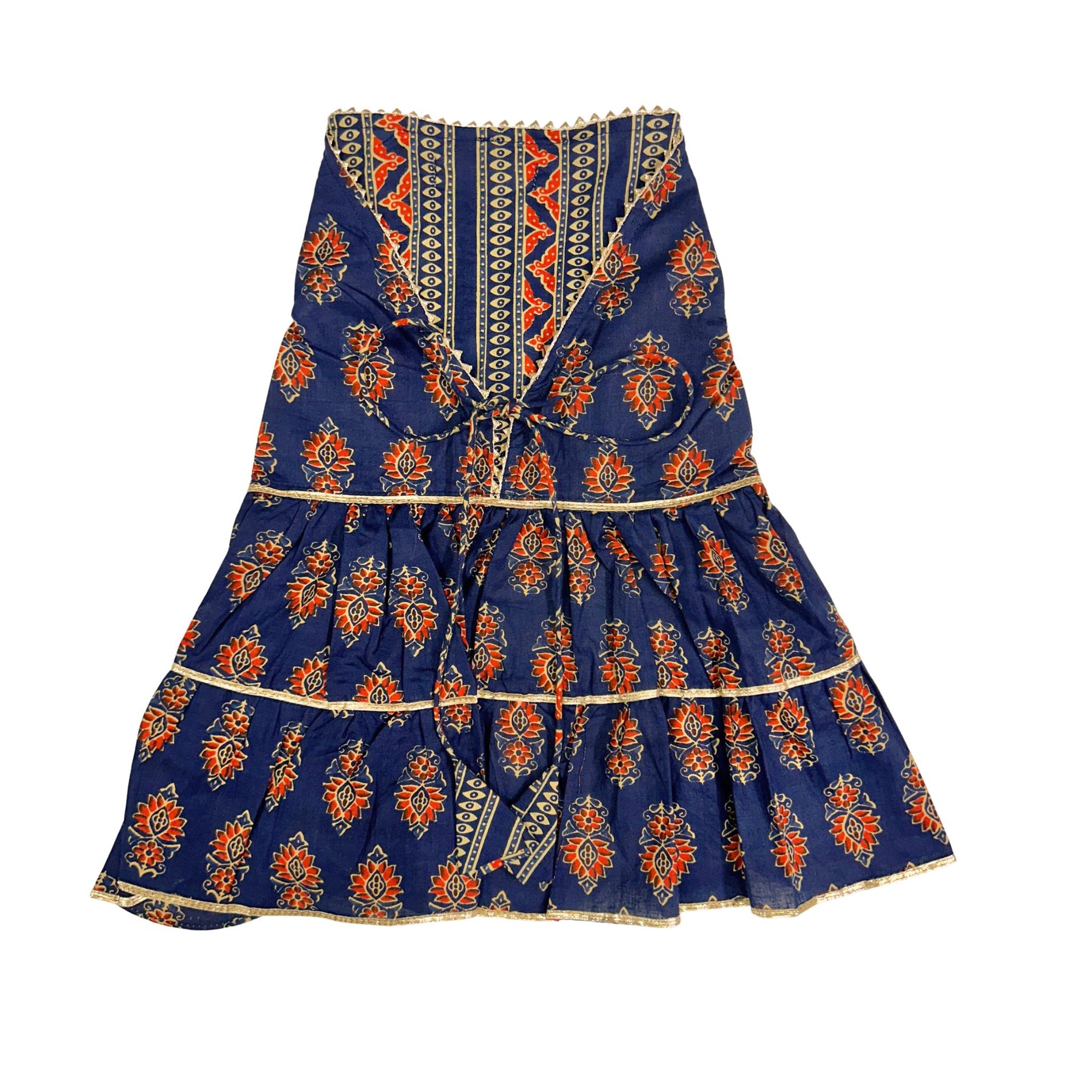 NEEL AJRAKH DOG ANARKALI FOR DOGS AND CATS