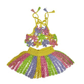 FLORA FIESTA CROCHET LEHENGA FOR DOGS AND CATS
