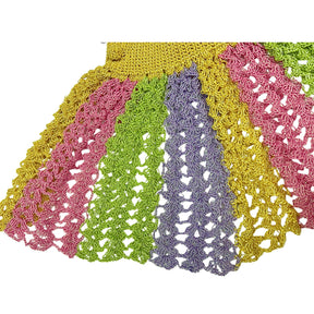 FLORA FIESTA CROCHET LEHENGA FOR DOGS AND CATS