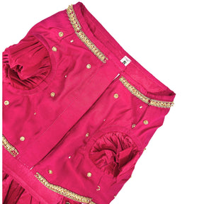 LITTLE SIS ROYAL HAND EMBROIDERED LEHENGA FOR DOGS AND CATS