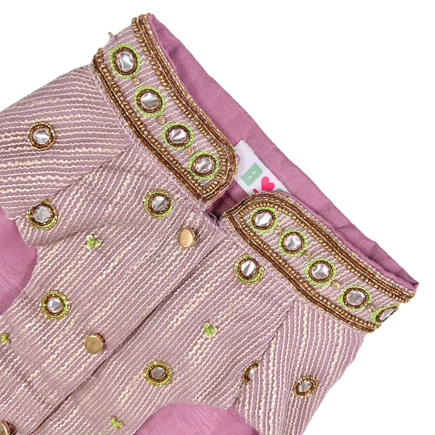 MEHER PURPLE HAND EMBROIDERED SHERWANI FOR DOGS AND CATS