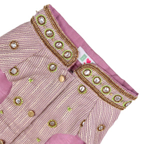 MEHER PURPLE HAND EMBROIDERED SHERWANI FOR DOGS AND CATS
