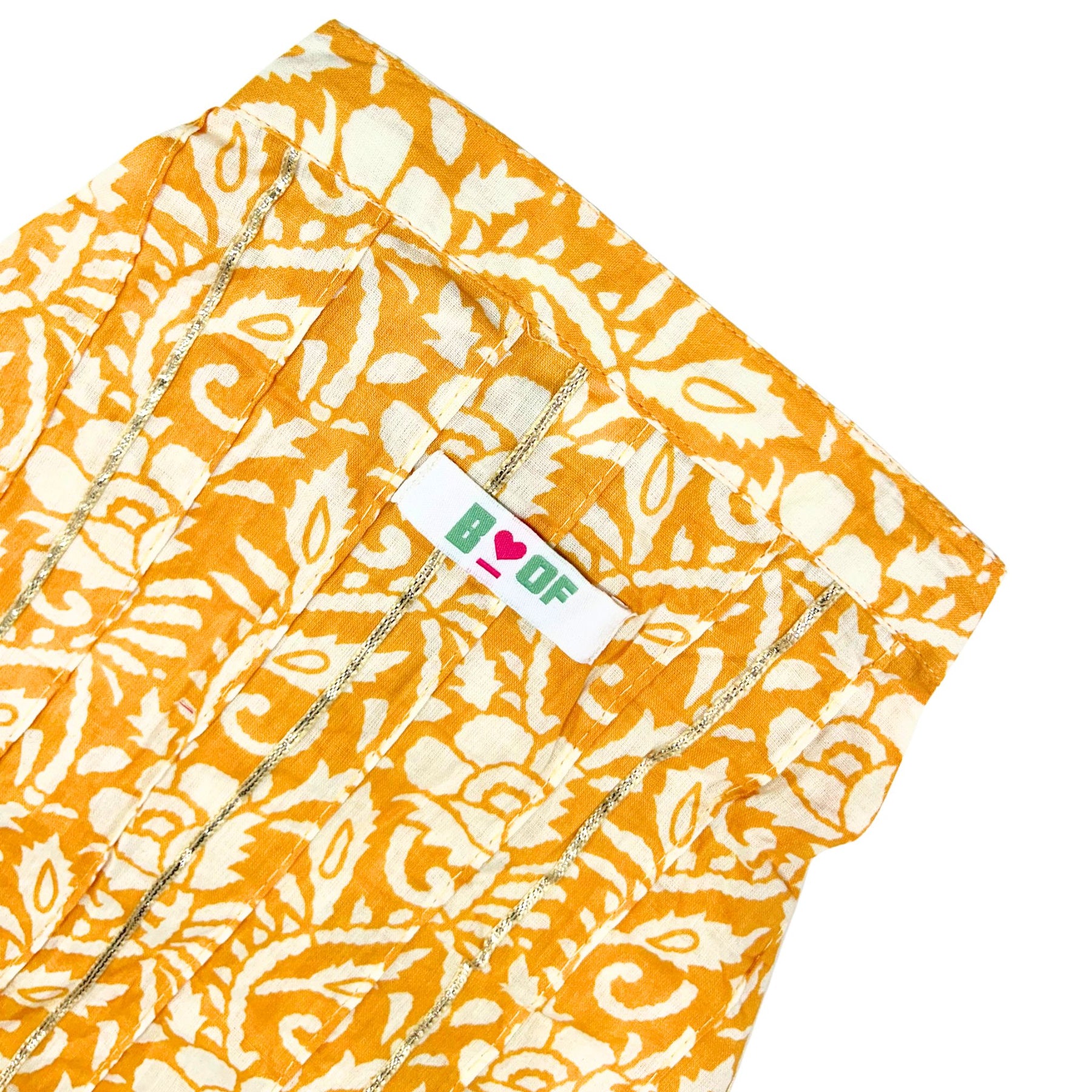 CITRUS BLOSSOM COTTON KURTA FOR DOGS AND CATS