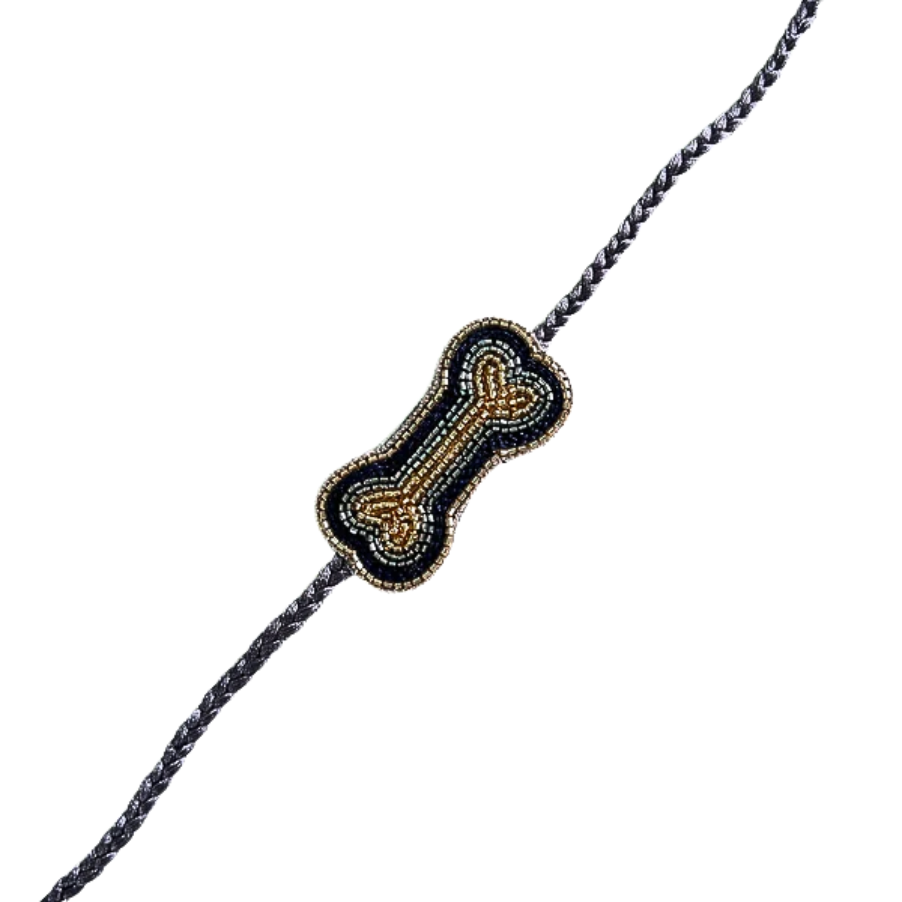 NAVY GOLD DOG SHERWANI + NAVY BLUE BONE RAKHI FOR DOGS AND CATS
