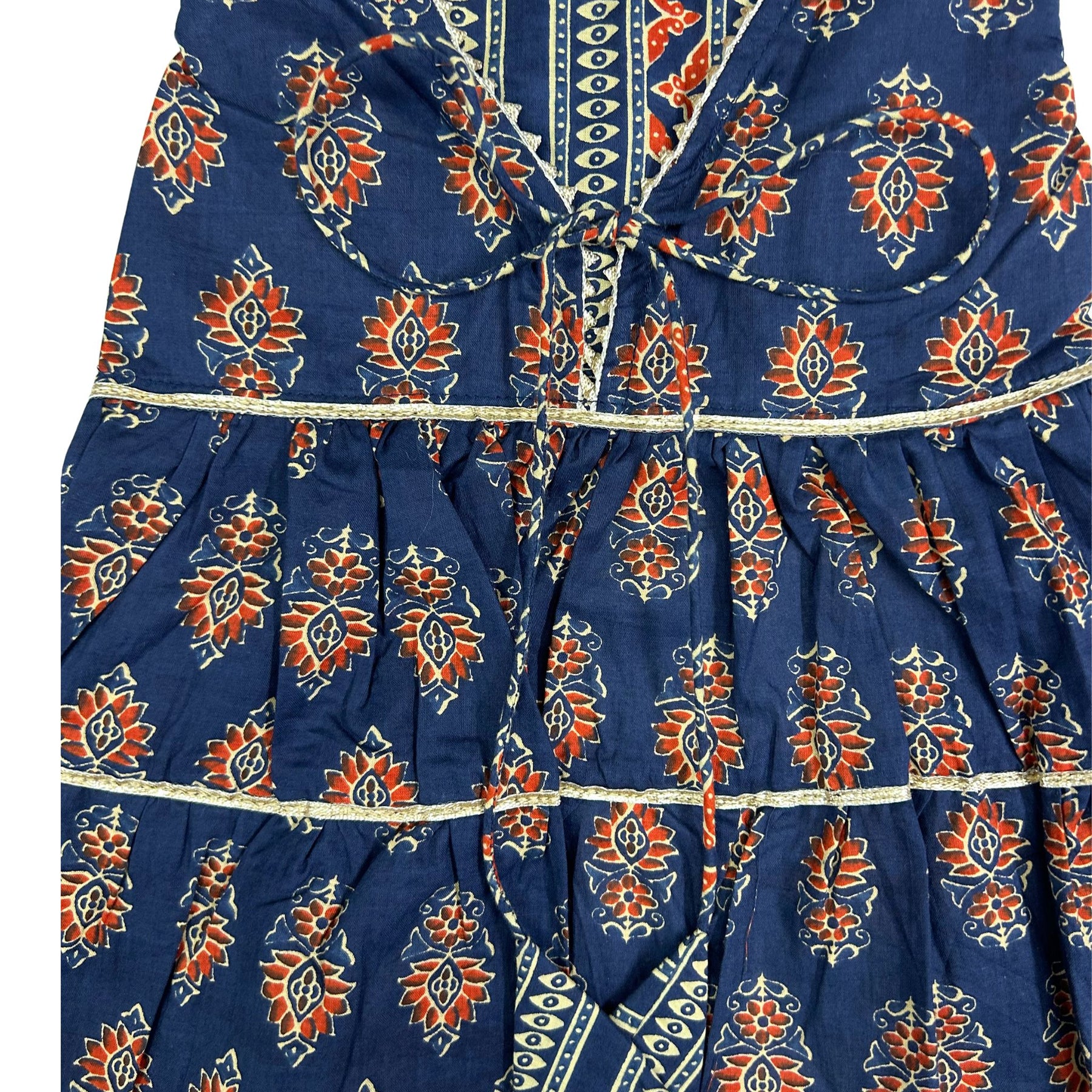 NEEL AJRAKH DOG ANARKALI FOR DOGS AND CATS