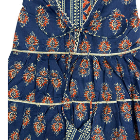 NEEL AJRAKH DOG ANARKALI FOR DOGS AND CATS