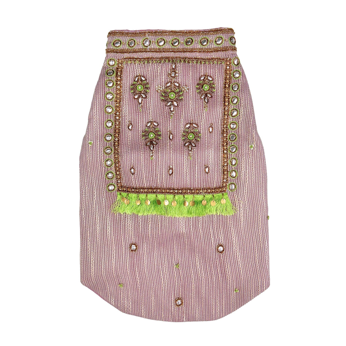 MEHER PURPLE HAND EMBROIDERED SHERWANI FOR DOGS AND CATS