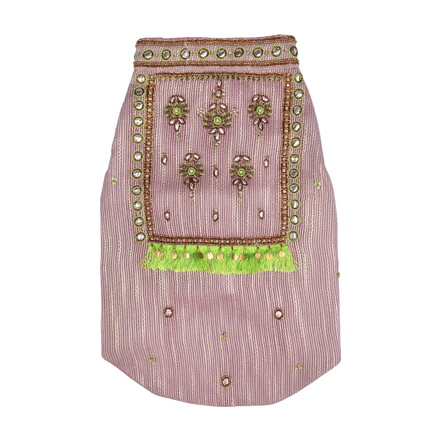 MEHER PURPLE HAND EMBROIDERED SHERWANI FOR DOGS AND CATS