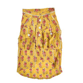 MUSTARD FLOWER GOTA KURTA FOR DOGS AND CATS