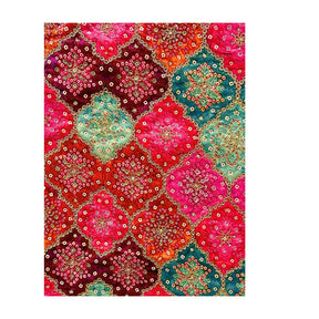 RANGREZ RANI VELVET HAND EMBROIDERED LEHENGA FOR DOGS AND CATS