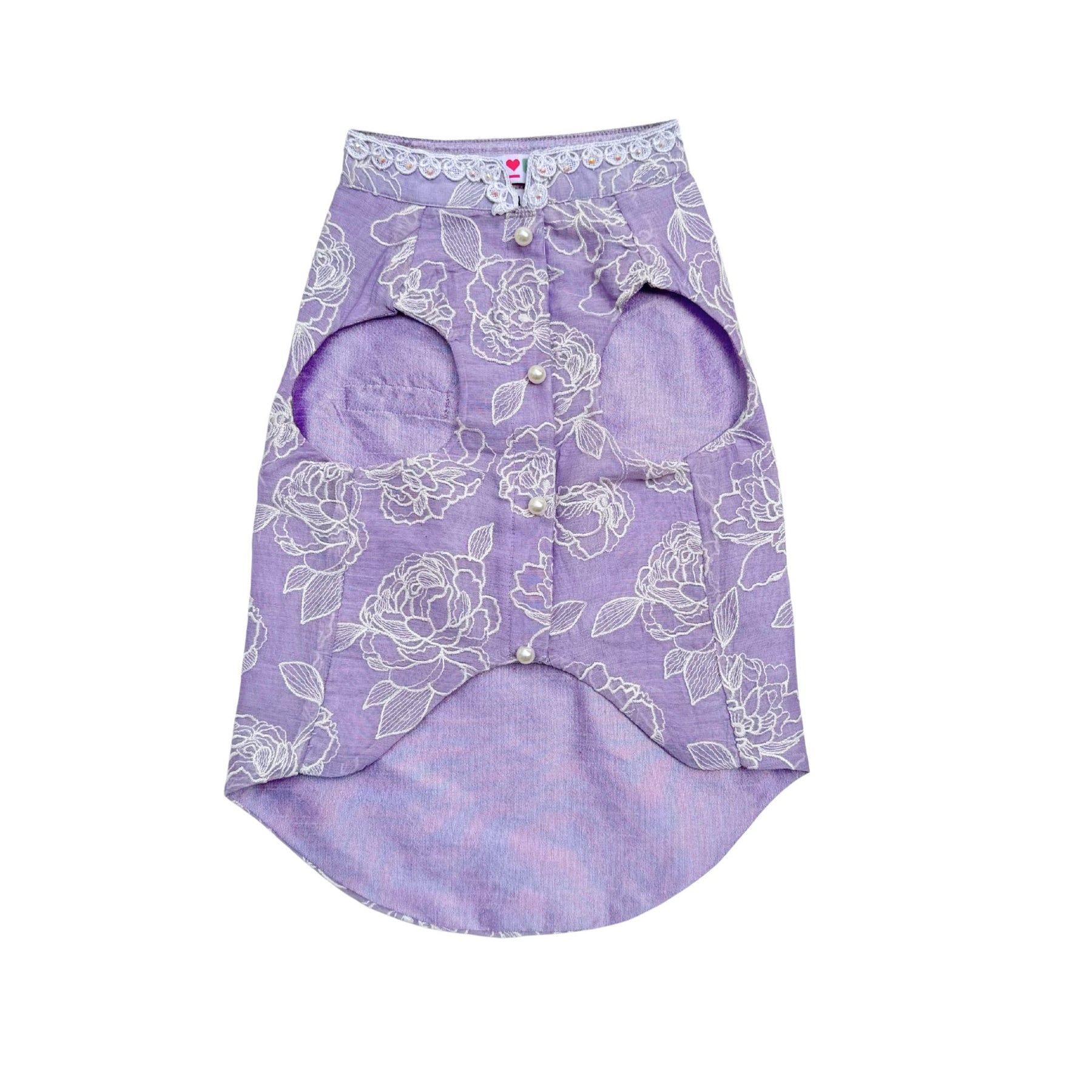 LAVENDER OFF-WHITE EMBROIDERY SHERWANI FOR DOGS AND CATS