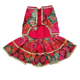 RANGREZ RANI VELVET LEHENGA FOR DOGS AND CATS