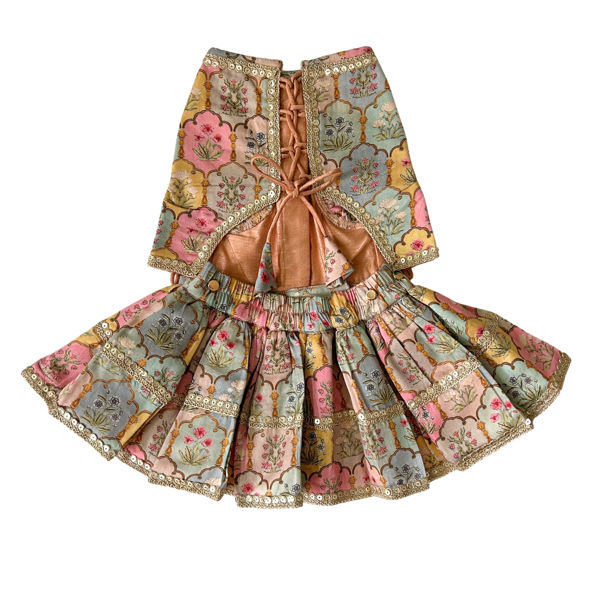 MAHARANI MOTIF LEHENGA FOR DOGS AND CATS