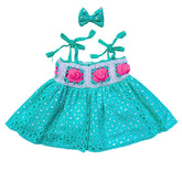 ROSE SCHIFFLI DRESS FOR DOGS AND CATS