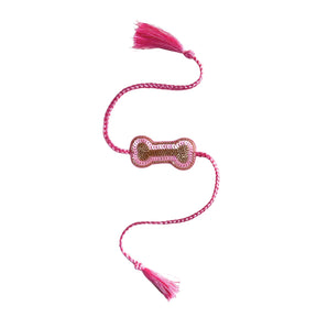 PINK BONE RAKHI FOR DOGS AND CATS