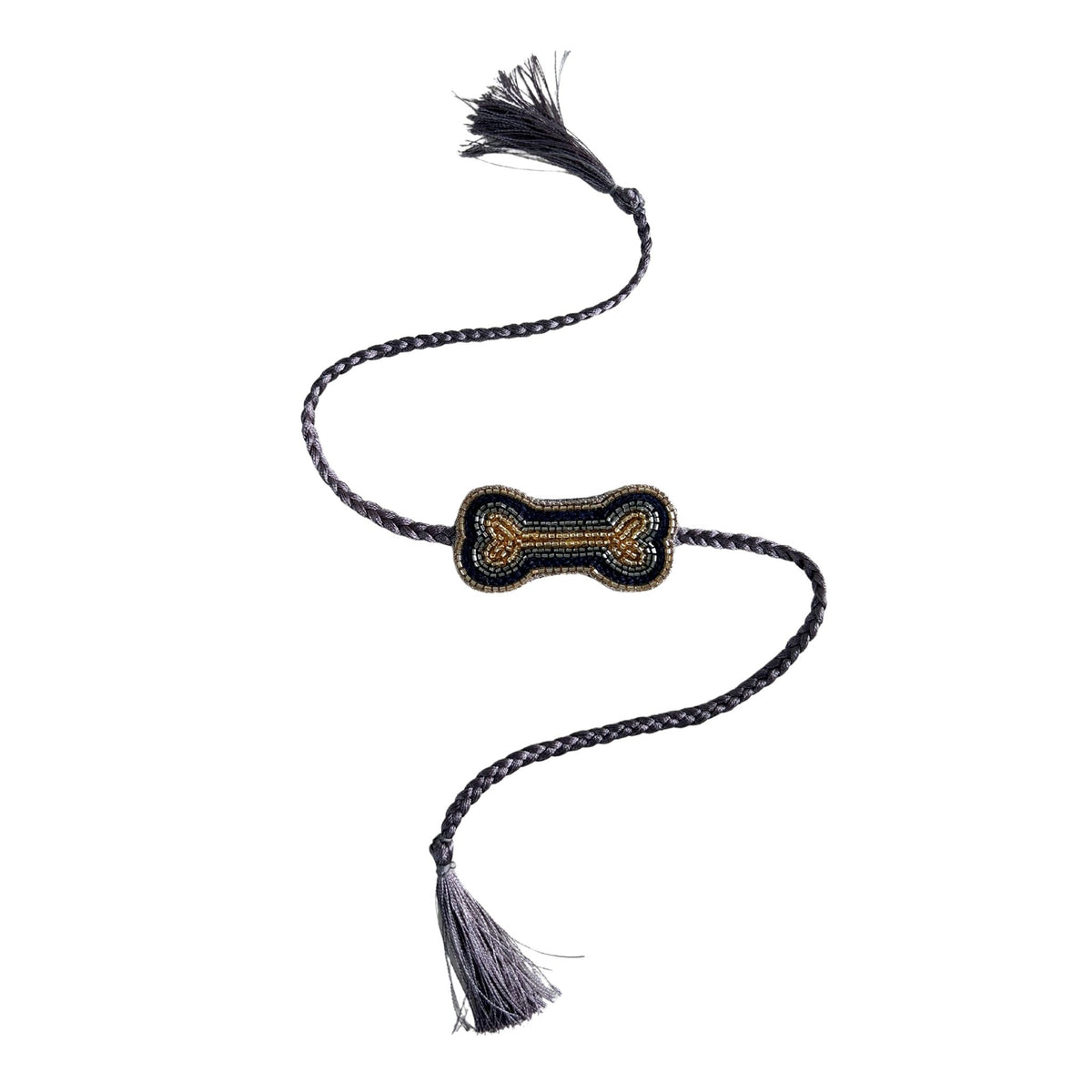 NAVY BLUE BONE RAKHI FOR DOGS AND CATS