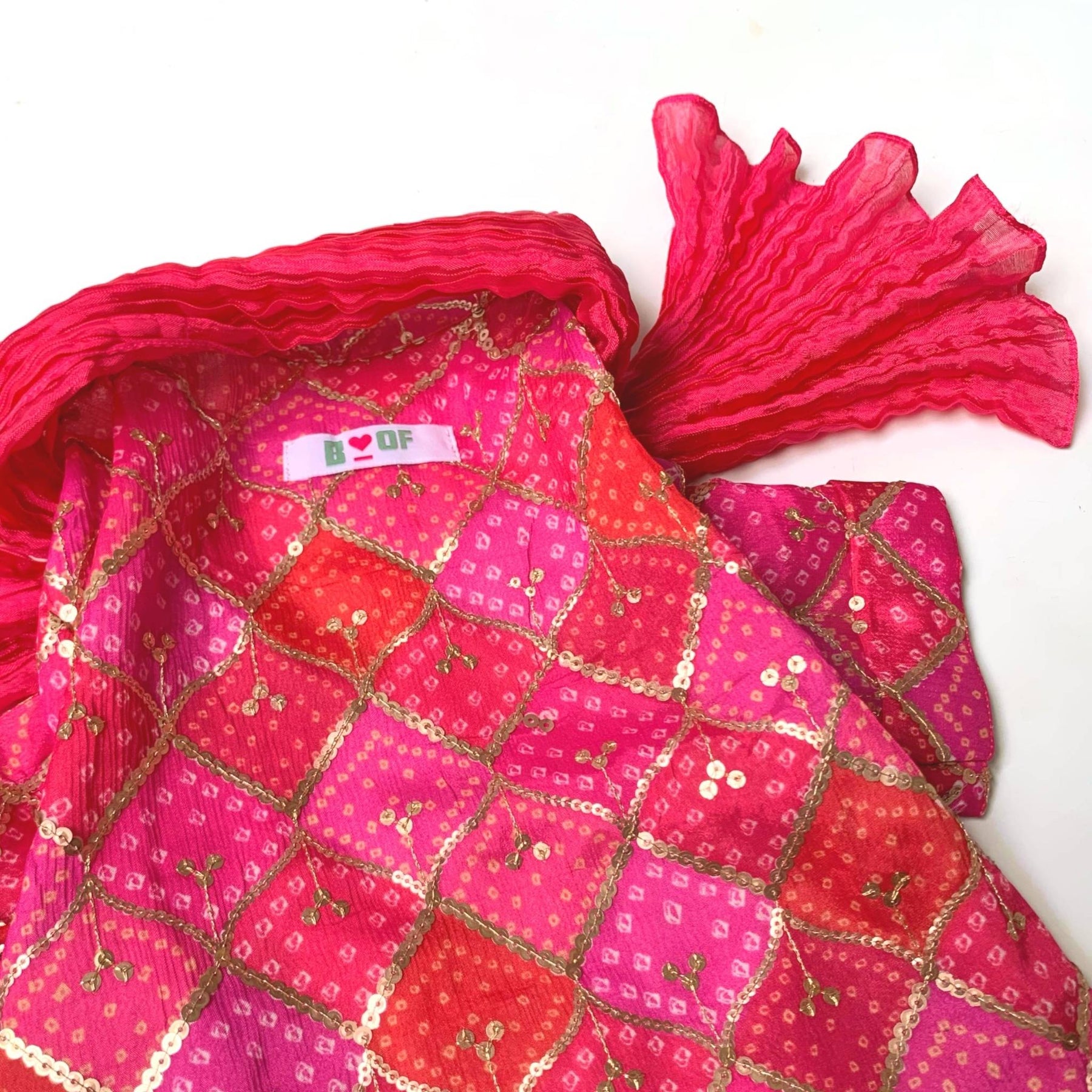 PINK DIAMOND DOG KURTA