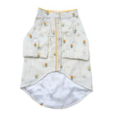 LEMON LACE FLORAL EMBROIDERED KURTA FOR DOGS AND CATS