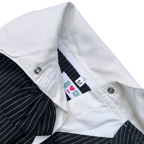 BLACK STRIPES DOG TUXEDO