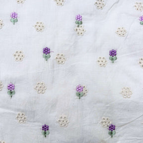 LILAC LACE FLORAL EMBROIDERED KURTA FOR DOGS AND CATS