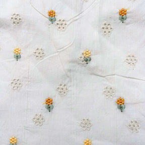 LEMON LACE FLORAL EMBROIDERED KURTA FOR DOGS AND CATS
