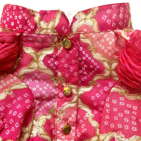 SHADES OF PINK DOG KURTA