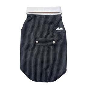 BLACK STRIPES DOG TUXEDO