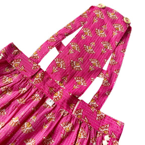 PINK BUTTI DOG DRESS